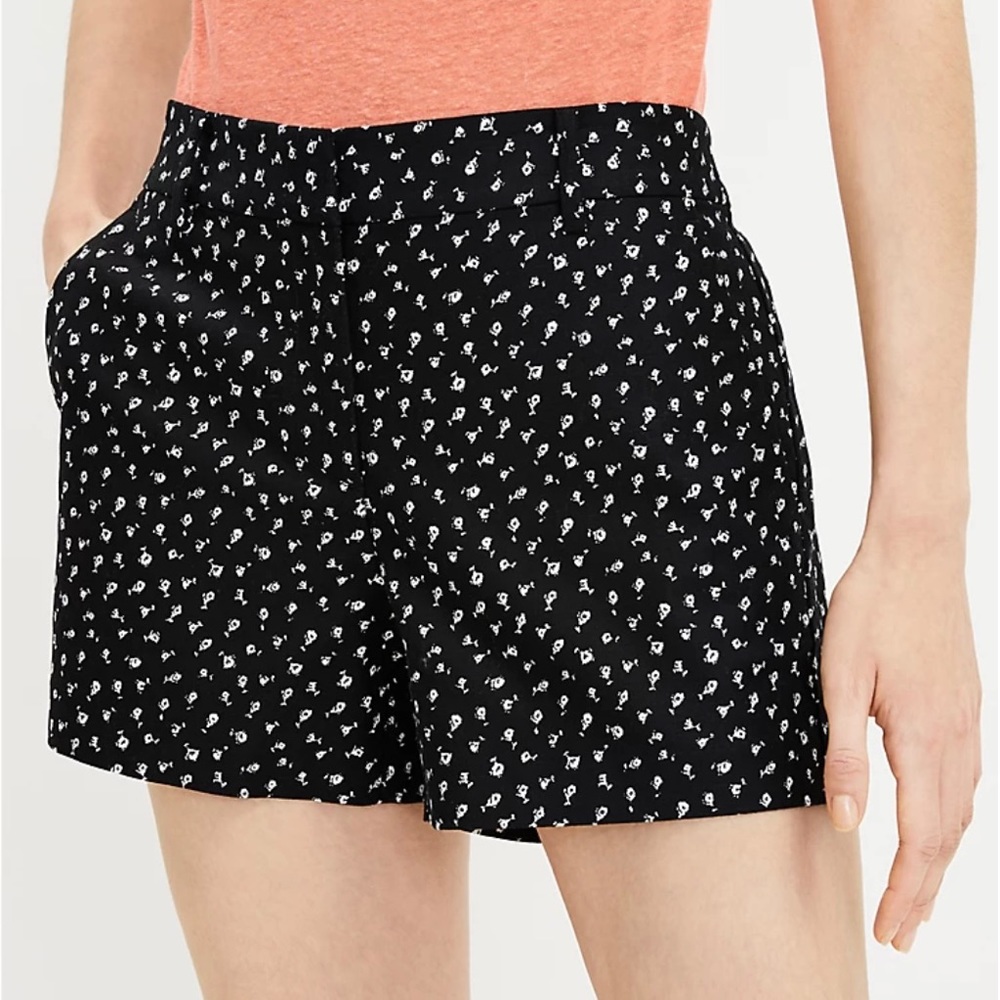 LOFT Rose Riviera Shorts